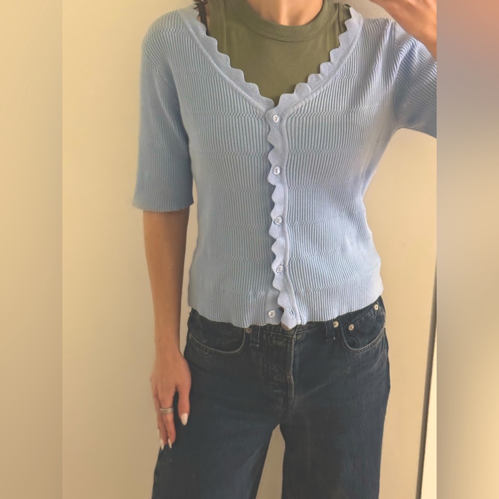 Molly Bracken Scalloped Cardigan